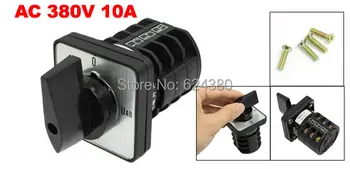 

Panel Mount Universal Rotary Selector Cam Combination Changeover Switch Four 4 Position 12 Screw Terminals Discount