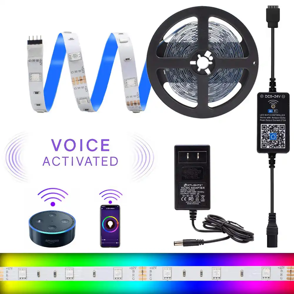 alexa activated lights