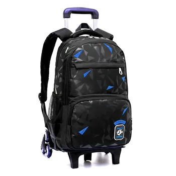 

Kids Wheels Removable Trolley school Backpack Wheeled Bags Children School Bag Boys Travel Bags Child School Backpacks mochilas