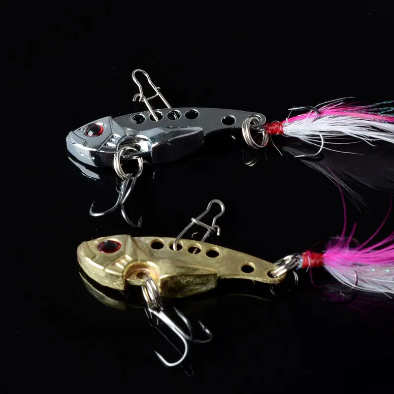 Fishing Spoon Lures 7g Metal Lure Fishing Accessories 2PCS Fishing Bait