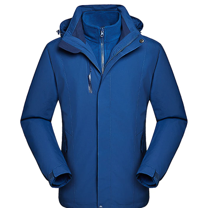 Мужская зимняя водонепроницаемая флисовая куртка с капюшоном Для Путешествий, Походов, лыжного похода, мужская теплая куртка, евро размер S-4XL