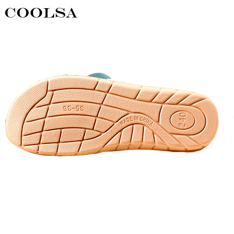 Coolsa/Новинка летние женские льняные шлепанцы с милым цветком и тесьмой