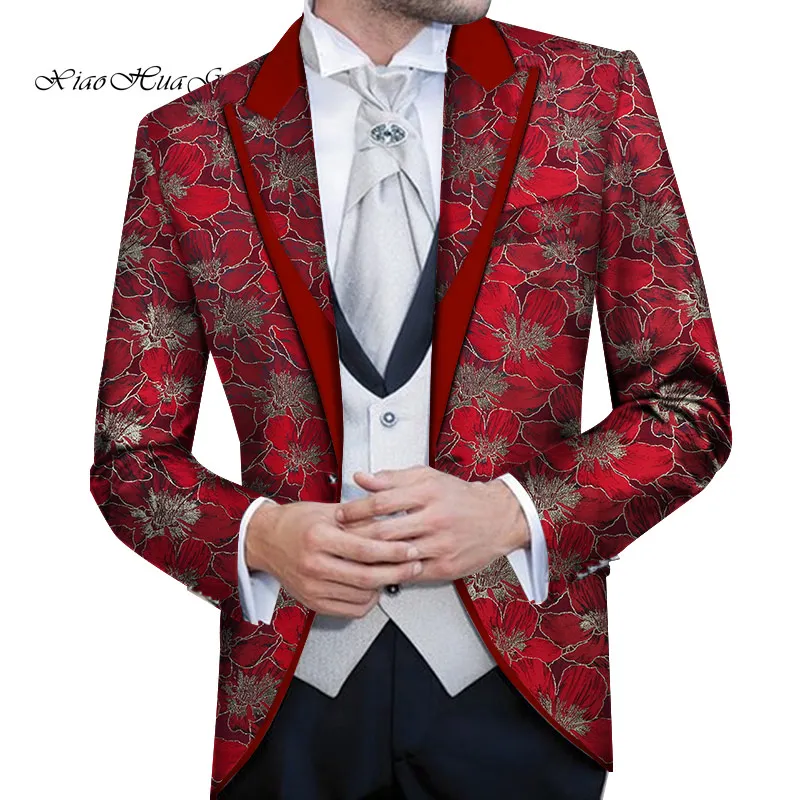 Africa Men Customized Embroidery Formal Jacket Blazer African Dashiki Print Wedding Party Suit Blazer Jacket Tops Coat Wyn770 Africa Men Customized Embroidery Formal Jacket Blazer African Dashiki Print Wedding Party Suit Blazer Jacket Tops Coat Wyn770