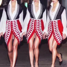 Черный синий винно-красный, зеленый бежевый небесно-голубой фиолетовый модная одежда повязная юбка металлический с бусинами Пряжка Сексуальные вечерние бодик