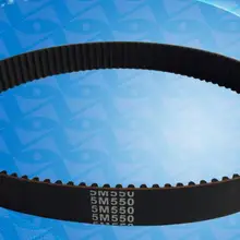 2 шт. приводной ремень 550-5 м 110 зубьев 10 мм ширина зубчатого ремня трансмиссионный ремень