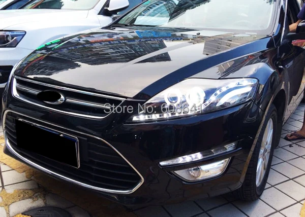 Для Mondeo светодиодный налобный фонарь объектив проектора 2007-2012 год JC стиль