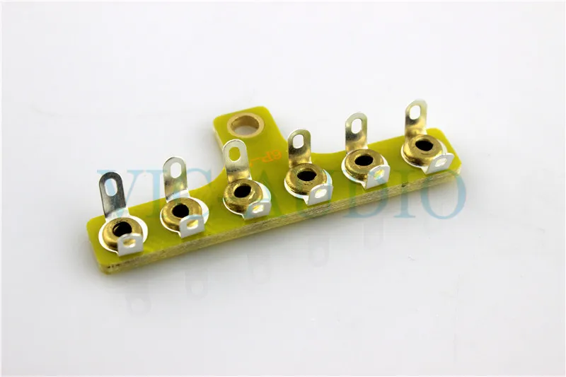 5PCS DIY Amplifier Accessories Projects Audio 6PINS Test Board Turret Board