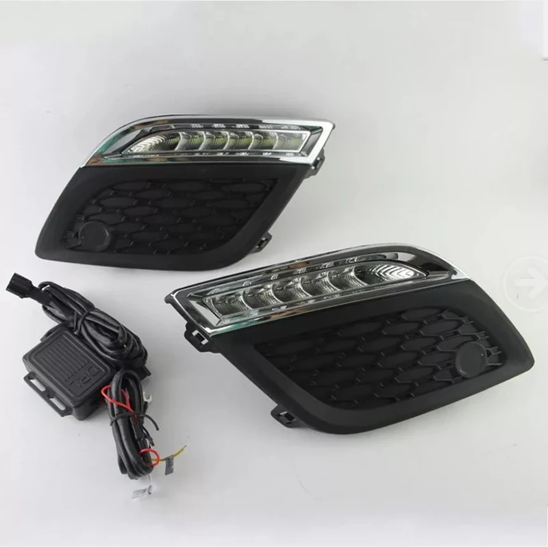 Car Flashing 1 Set For Volvo XC60 2011 2012 2013 LED Daytime Running