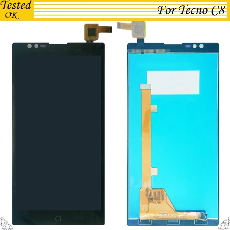 ЖК дисплей для Tecno Camon C8 с сенсорным датчиком 5 дюйма|Экраны мобильных телефонов| |