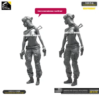 

1/35 The United States Navy Seals Female LOO-09 Resin