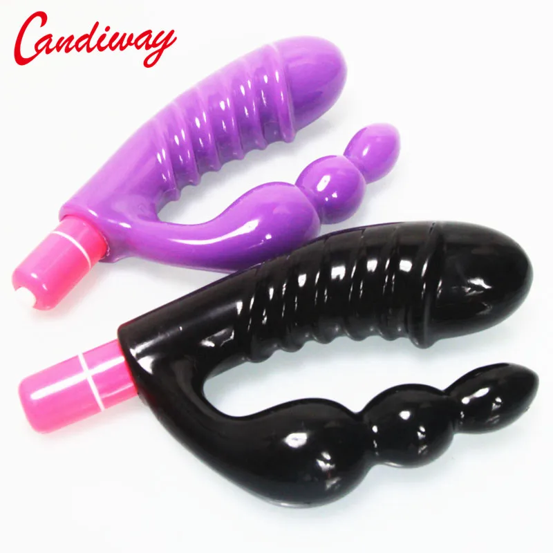 triple vibration double dong prostate massage butt plug masturbator Adult Sex Toys for woman Vibrator Orgasm C G spot anal beads|Vibrators| - AliExpress