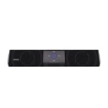 Big Power 20W Bluetooth Soundbar Stero LED Speakers With Phone function+ mobile Charger+NFC+TF Card+FM+ for Music MP3 Player