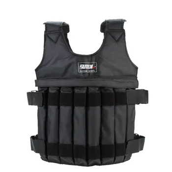 

Max Loading 20kg Adjustable Weighted Vest Weight Jacket Exercise Boxing Training Waistcoat Invisible Weightloading Sand Clothing