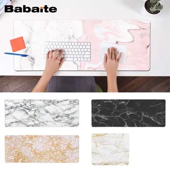 

Babaite Cool New Beautiful Marble Natural Rubber Gaming mousepad Desk Mat Free Shipping Large Mouse Pad Keyboards Mat