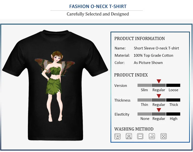 Little But Fierce Urban Fairy Summer 100% Cotton Fabric O Neck Tops T Shirt Short Sleeve Funny Clothing Shirt Funny Top T-shirts Little But Fierce Urban Fairy