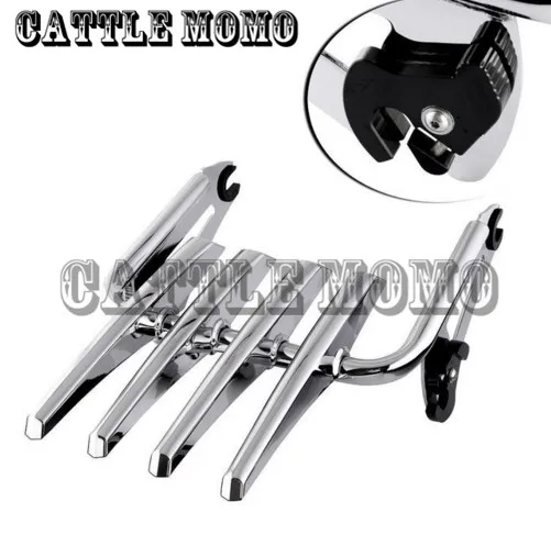 

Motorcycle Detachable Stealth Luggage Rack for Harley Electra Glide Road King Street Glide Touring 09-16 Motorbike Luggage Rack