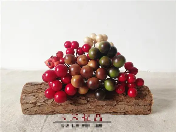 80 X  Artificial Mini Berries Christmas Decorations  Fake Berry Branches Berry Picks Berry Stem *Free Shipping*