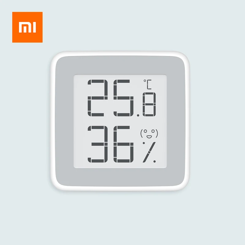 

Xiaomi E-ink Screen Thermometer Hygrometer Electronic Temperature Humidity Sensor Digital Thermometer Hygrometer Weather Station