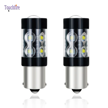 

2Pcs 1156 P21W BA15S 1157 T20 W21W 7440 7443 WY21W LED Canbus Car Bulb Reverse Fog DRL 12V Auto Lamp 6000K White for Cars
