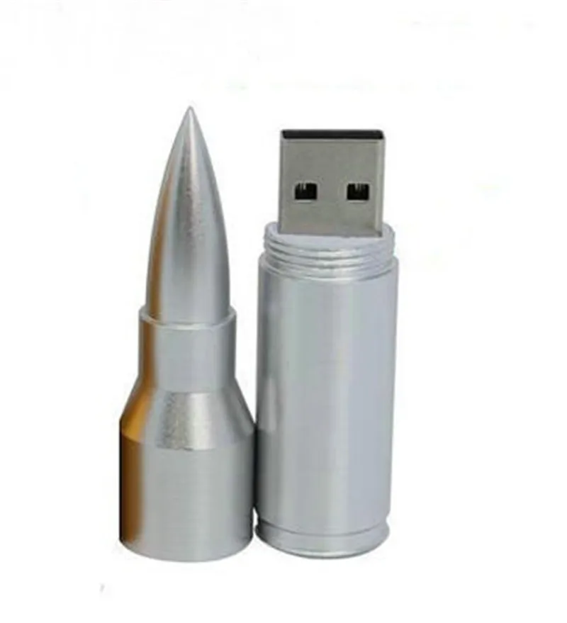 10 шт! Пуля форма U диск 128 МБ 1 Гб 2 ГБ 4 ГБ 8 ГБ 16 ГБ USB флэш-накопитель Флешка металлический USB флэш-накопитель, подарок USB флэш-накопитель