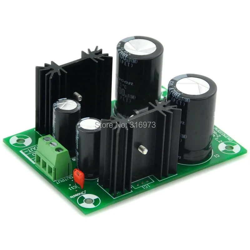 

+/-6V Positive/Negative Voltage Regulator Module Board, Based on 7806 7906