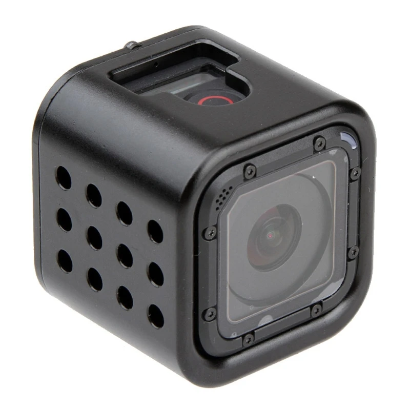 Защитный чехол с ЧПУ для HERO4 защитный из алюминиевого сплава со страховой задней