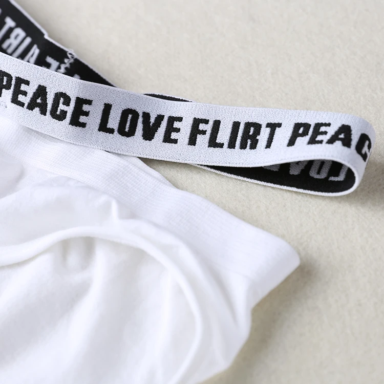 Women Letter Lounge Underwear Comfortable Wireless Loungewear Lingerie