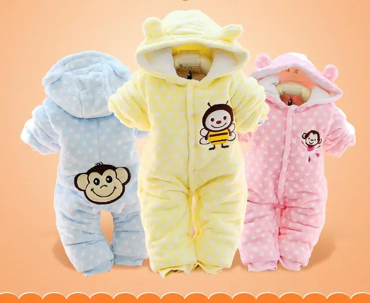 Baby Winter outerwear clothes for 0 to 2 year old newborn baby winter