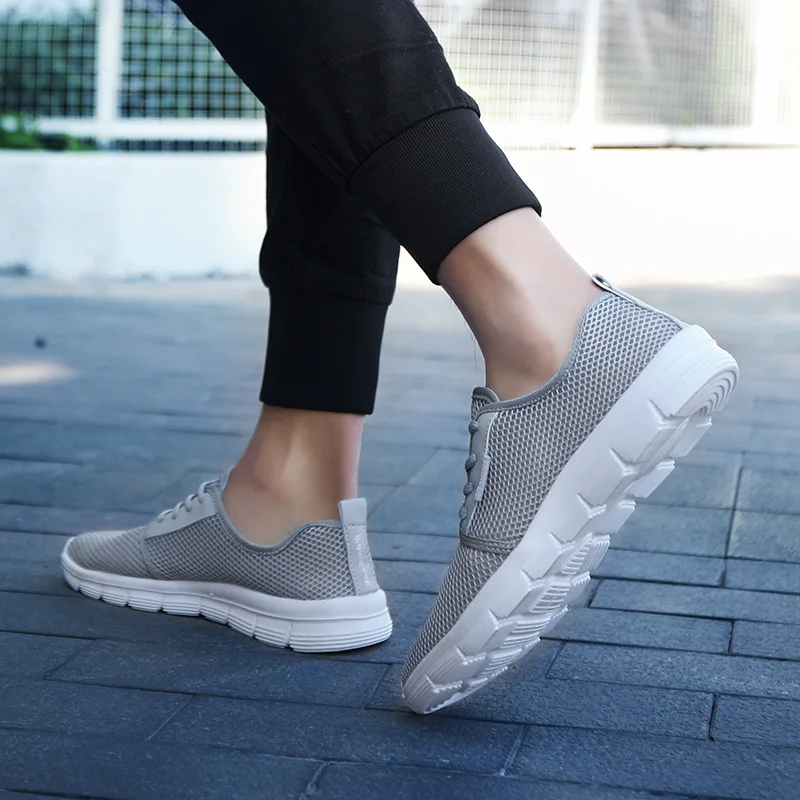 Summer Sports Shoes for Male 2018 Mesh Breathable Running Shoes for Men