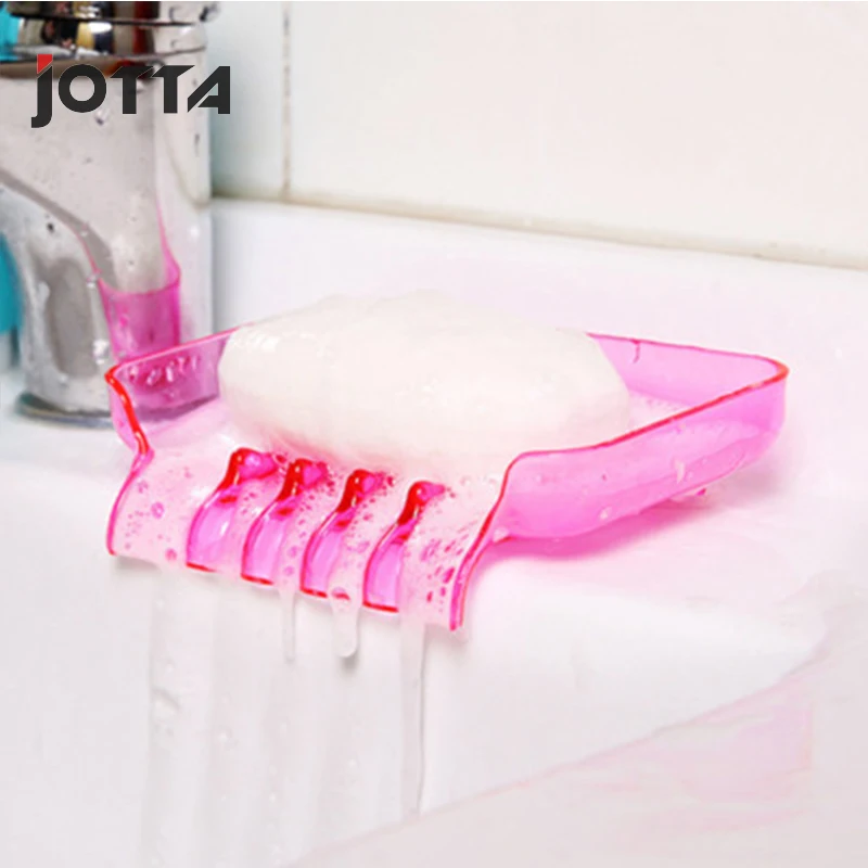 Creative plastic suction cup soap box drain toilet soap box fragrance soap rack soap tray