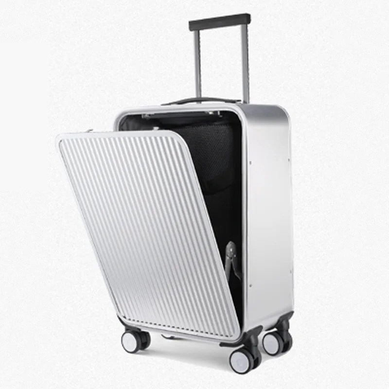20 &quot24&quot дюйма 100% Алюминиевый сплав Бизнес Путешествия Malas de viagem com rodinhas TSA замок