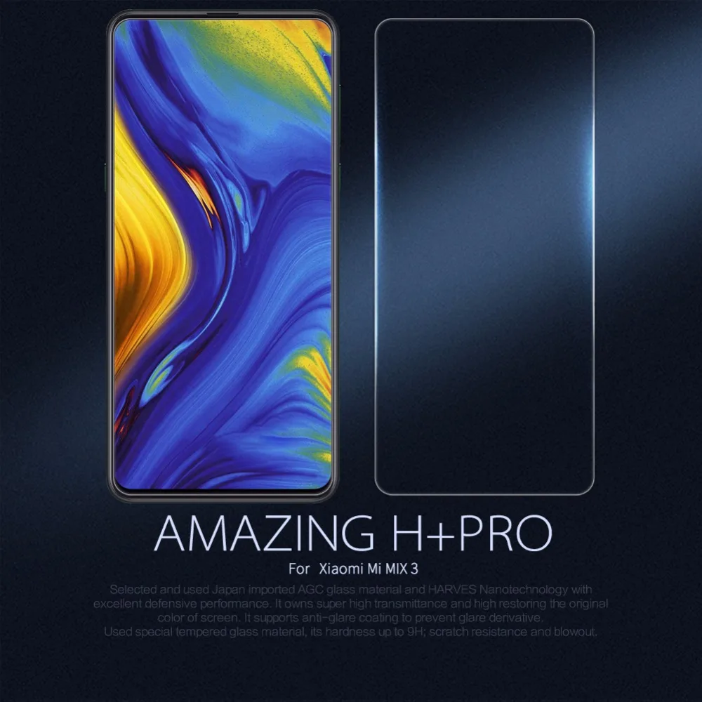 Защитная пленка Nillkin H + PRO 2.5D для Xiaomi Mi Mix 3 Защитное стекло Mix3 6 39 дюйма | Мобильные