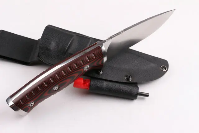 BUCK 10CR110MOV Steel Survival Knife Fixed Blade Hunting Knife ... BUCK 10CR110MOV Steel Survival Knife Fixed Blade Hunting Knife ...