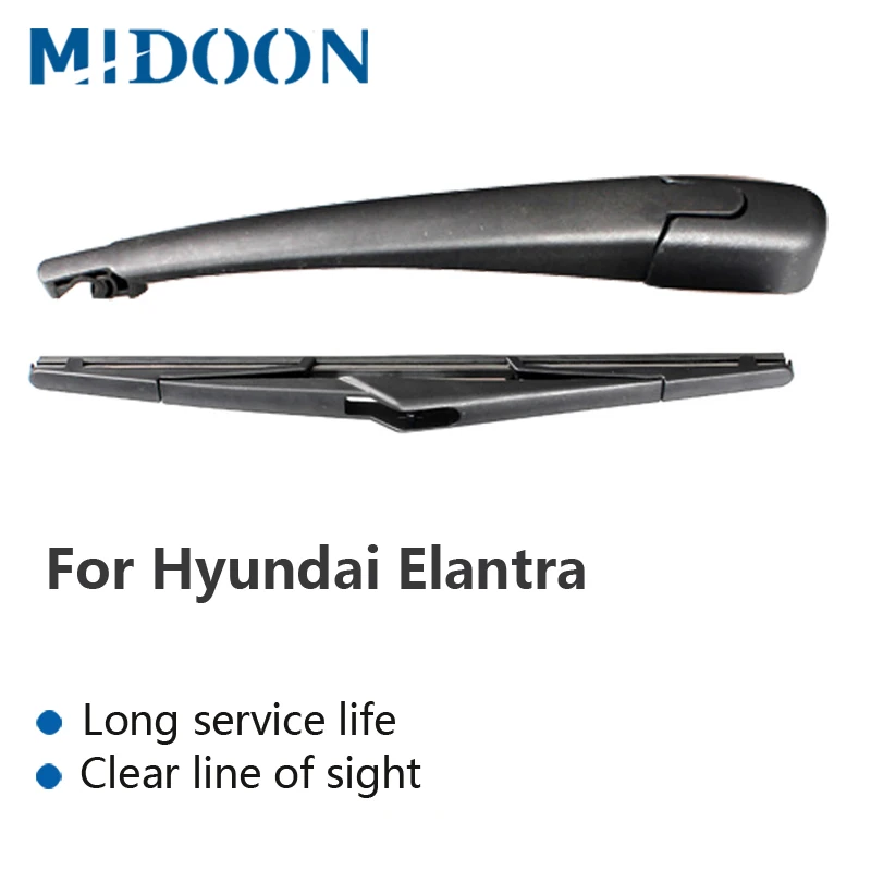MIDOON Rear Wiper Arm & Rear Wiper Blade for Hyundai Elantra Touringin