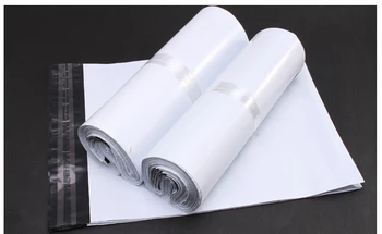 

White color self-adhesive poly mailer White poly mailing post envelope pouches Plastic Express Courier bags