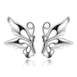

2017 new fashion jewelry earrings women Korean version of the lovely exquisite butterfly jewelry manufacturers wholesale