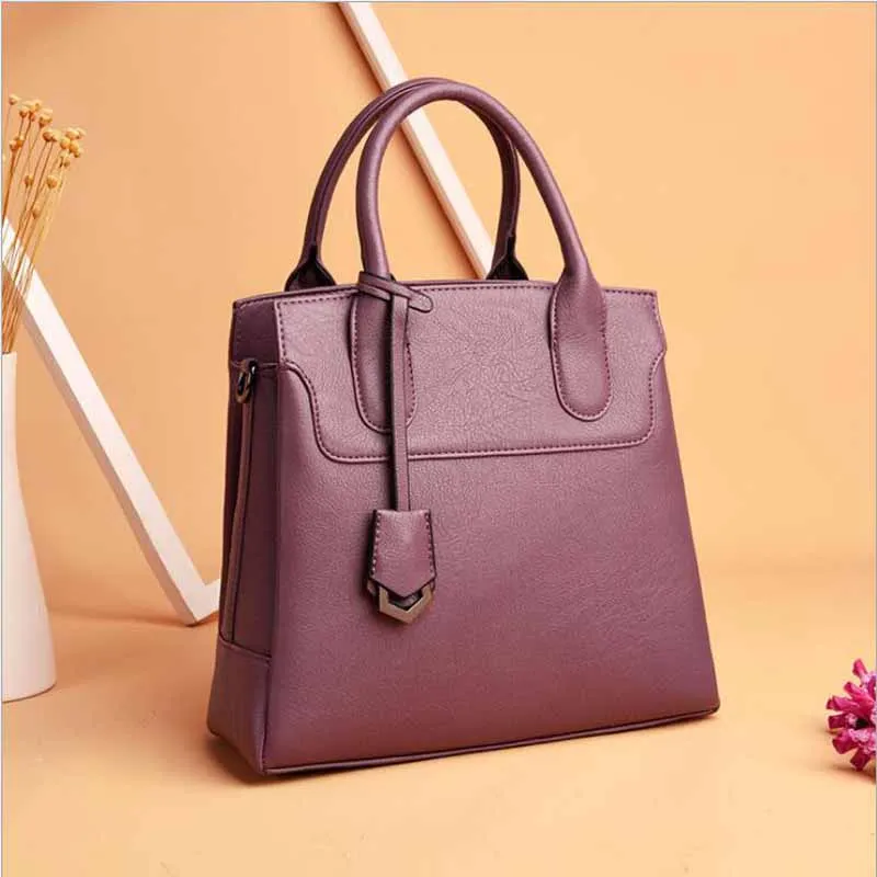 المرأة حقيبة يد خمر البسيطة crossbody حقيبة السيدات حقيبة يد جلدية الكرة حقيبة كتف دراجة نارية رسول الأعلى مقبض حقيبة