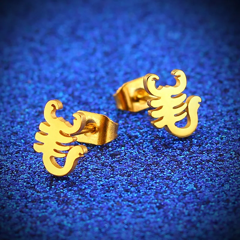Scorpion earrings