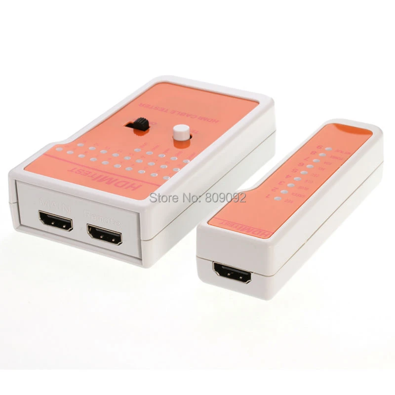 High quality Standard HDMI cable tester detector and HDMI professional trouble shooting tester ethernet tracer