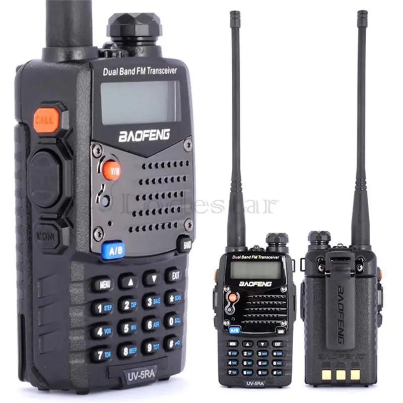 Бренд Baofeng UV-5RA uv5ra рация VHF/UHF 136-174/400-520 Гц двухстороннее радио UV-5R Cb Ham радио приемопередатчик 2 шт