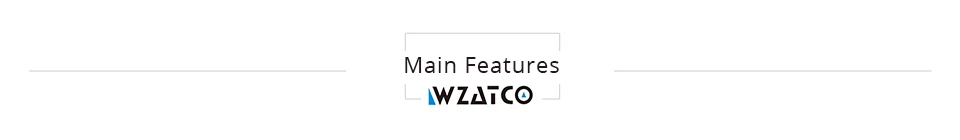 WZATCO T6 HD светодиодный проектор 2600 люмен Android 7,1 опция портативный HDMI USB поддержка 4K 1080p домашний кинотеатр проектор