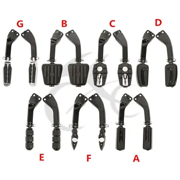

Passenger Foot Peg Mounting Brackets For Harley Dyna Glide Models 2006-2017 2016 Motorcycle