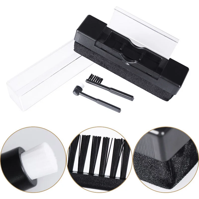 

Vinyl Record Cleaning Brush Anti Static Turntable Cleaner Portable Antistatic Dust Spots Speaker accessories