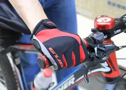 MTB дорожный горный длинный палец перчатки гель лайкра Guantes Ciclismo велосипед полный палец перчатки зимний стиль Велоспорт Унисекс