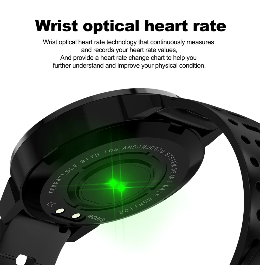 696 CF58 Смарт часы дизайн сердечного ритма мониторы приборы для измерения артериального давления плавание трекер спортивные Smartwatch