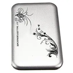 2,5 "цветок внешний жесткий диск USB 2,0 SATA HDD корпус коробки корпуса Silver