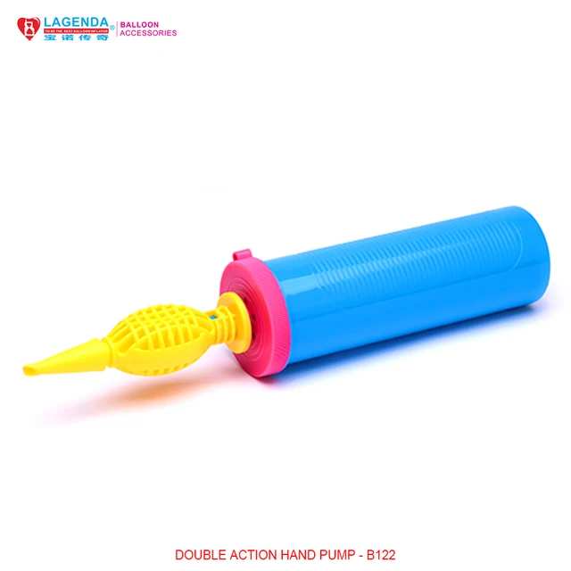 5 pcs box lagenda big size dual action balloon hand pump b122 in balloon size box