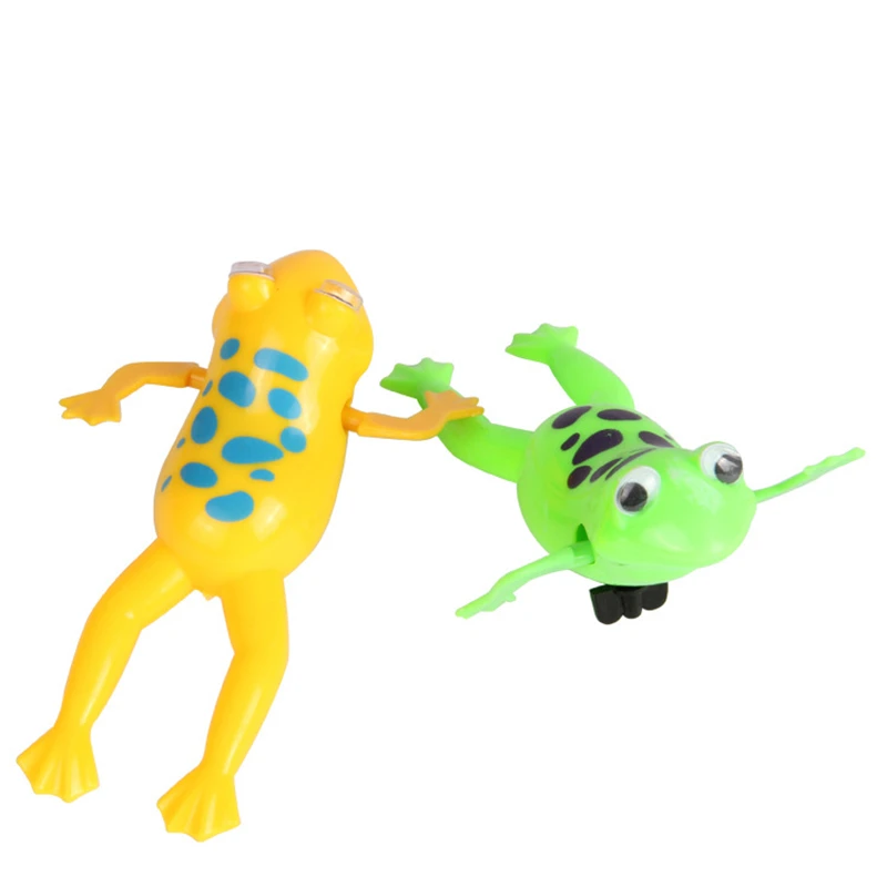 wind up frog bath toy