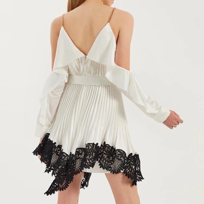 Vestidos verano 2019 летний воротник без бретелек нерегулярное сексуальное платье