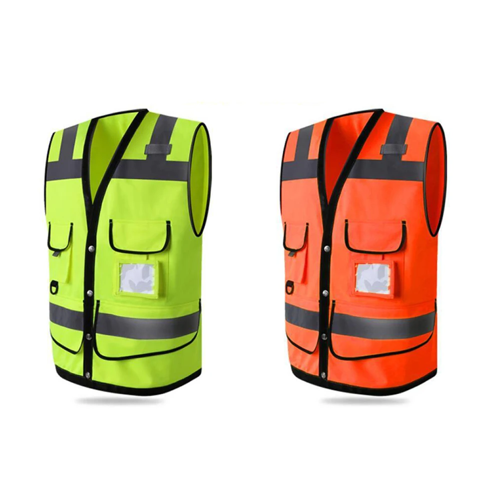 Hi-Vis унисекс высокая видимость Светоотражающая куртка безопасности жилет открытый ночной езды Безопасный Жилет для бега